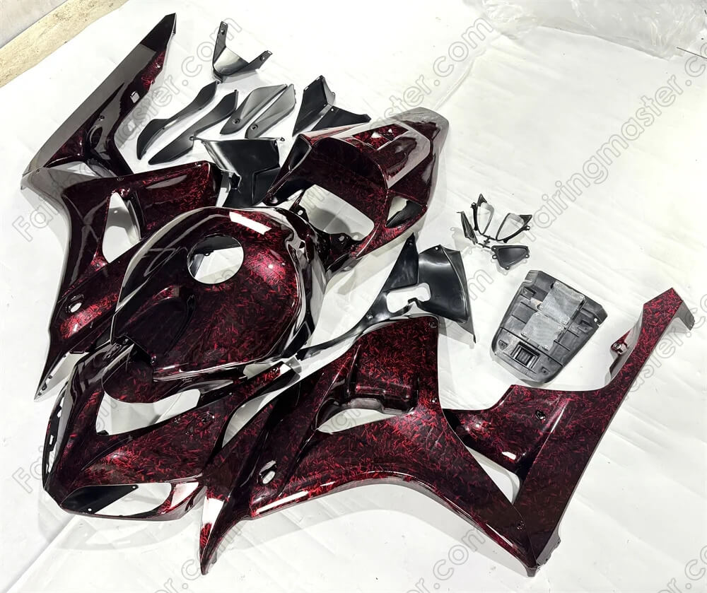 (image for) Injection molding fairing kits fit for honda CBR1000RR 2006 2007 forged carbon fiber look 339