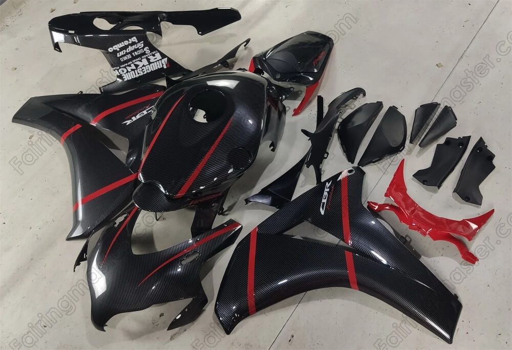 (image for) Injection molding fairing kits fit for honda CBR1000RR 2008-2011 carbon fiber look 275
