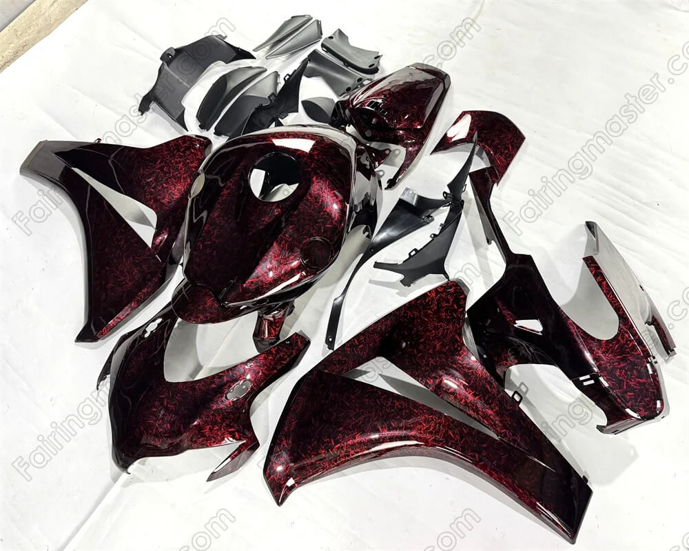 (image for) Injection molding fairing kits fit for honda CBR1000RR 2008-2011 forged carbon fiber look 277