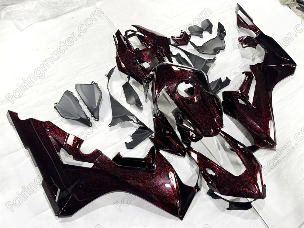 (image for) Injection molding fairing kits fit for Honda CBR 1000RR 2017-2020 forged carbon fiber look 110