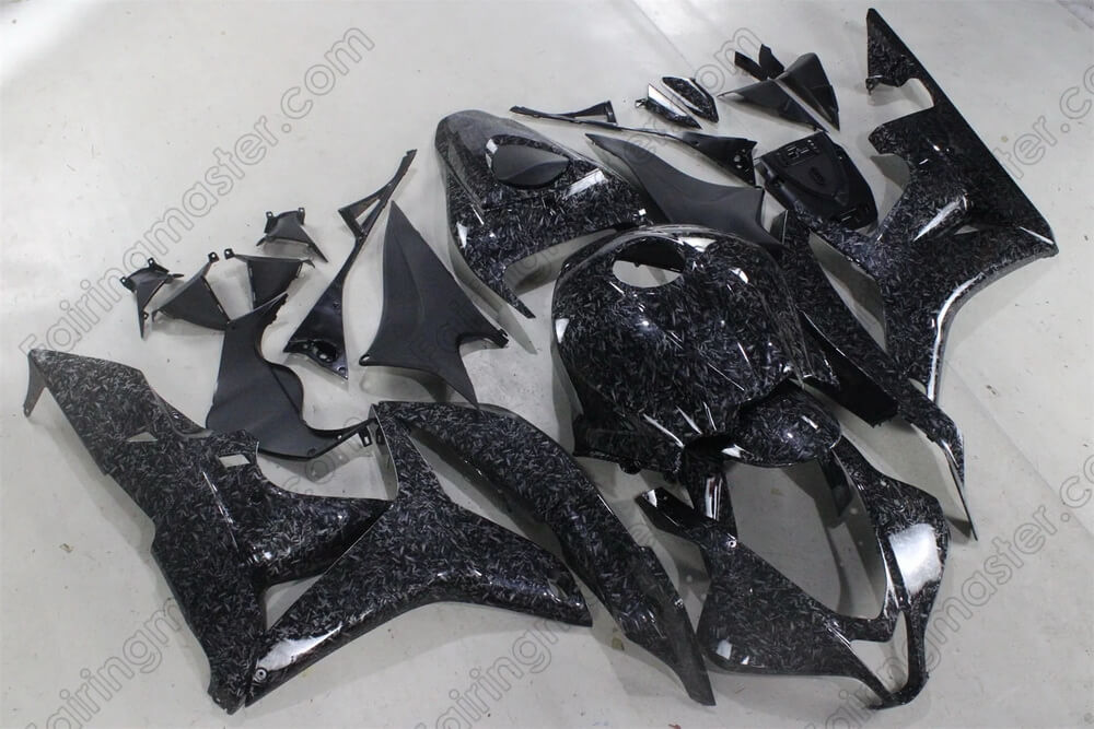 (image for) Injection molding fairing kits fit for honda CBR600RR F5 2007 2008 forged carbon fiber look 298