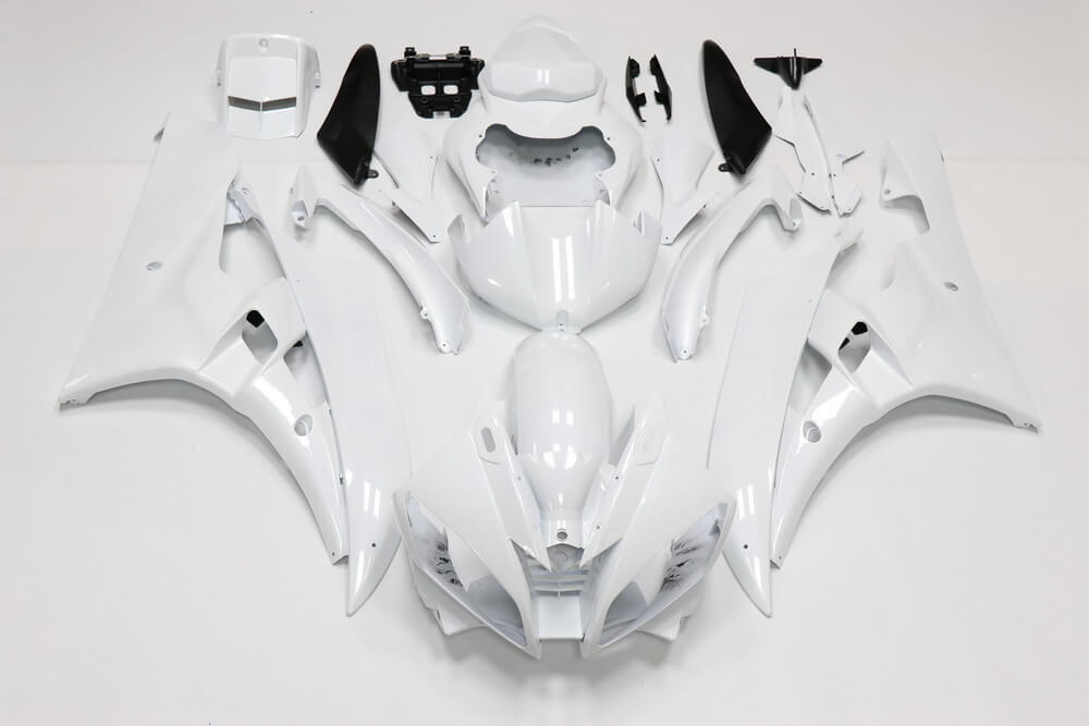(image for) Fit for Yamaha YZF 600 R6 2006 2007 fairing kit injection molding White